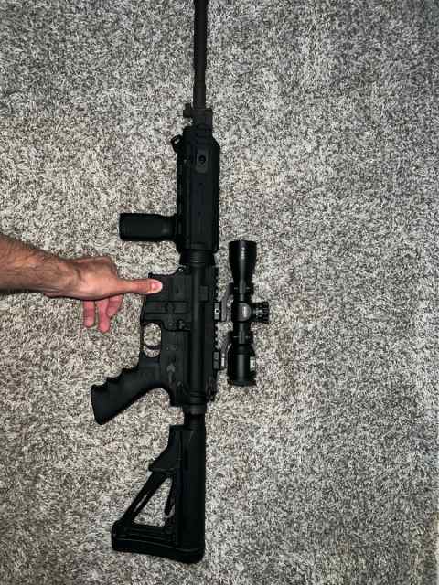 16’ Bushmaster M4 for sale!