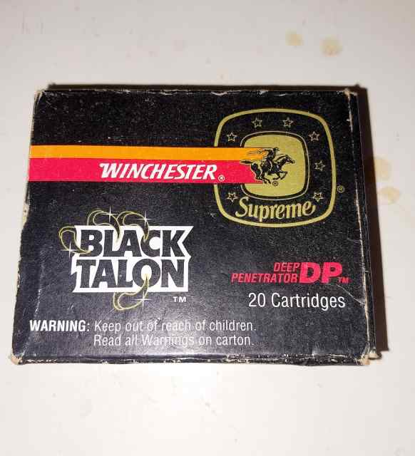 Winchester Black Talon, 230gr SXT