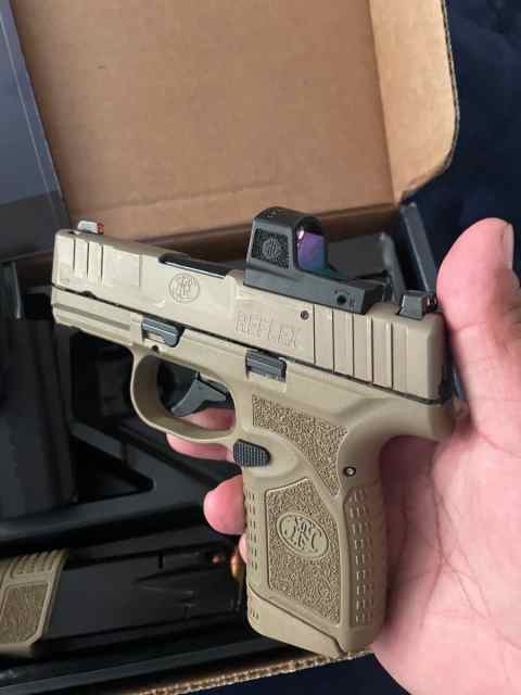 FN Reflex w/Sig Romeo FDE