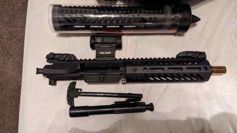 Seekins 8 inch 300 blackout upper