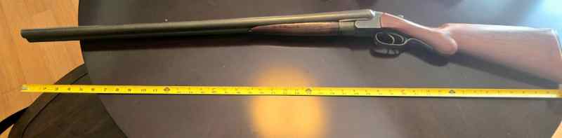 Syracuse arms circa 1898 12 ga sxs shotgun 
