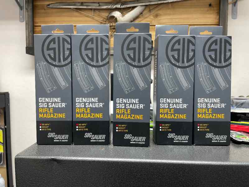New Sig MPX mags