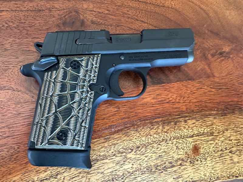Sig Sauer P938 mini 1911 Sas, (Internal Green dot)