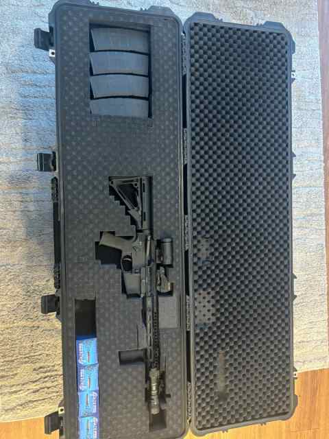 AR 15 (Attachments Ammo and Case Included) 