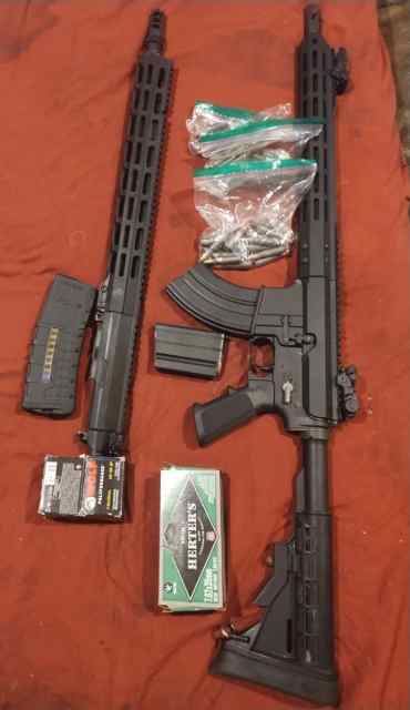 AR with 2 uppers