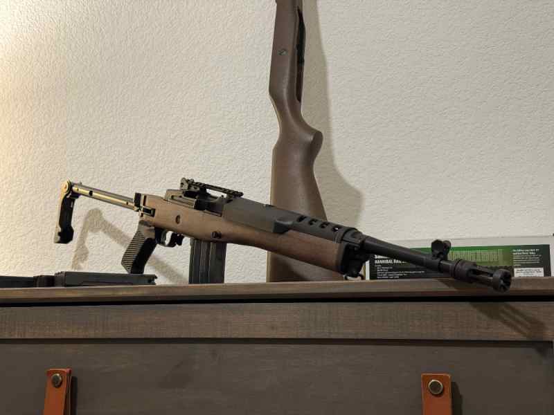 Ruger Mini-14 5.56 w/ Samson A-TM folding stock