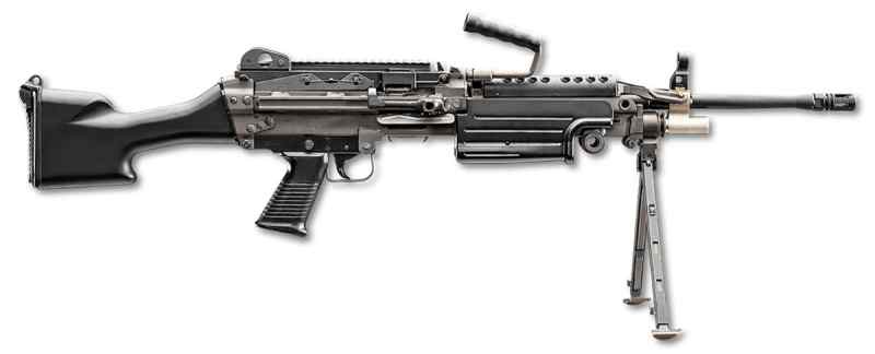 FN M249S RIFLE 5.56 30/200RD, 18.5″, BLACK