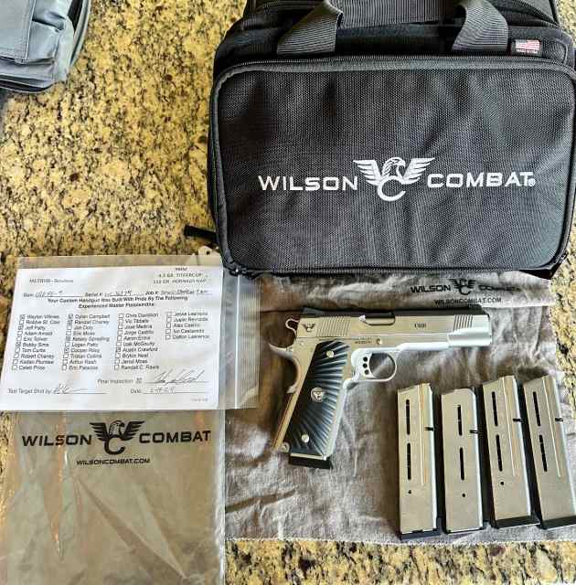 WILSON COMBAT CQB STAINLESS 9mm