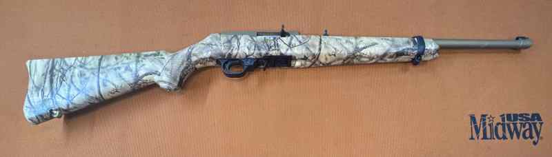 NEW IN BOX- Ruger 10/22- 18.5"Bronz w/Go Wild Camo