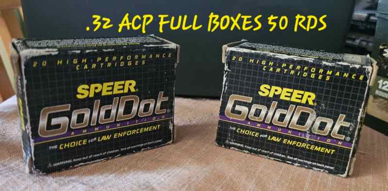 .32 ACP Speer LE Ammo