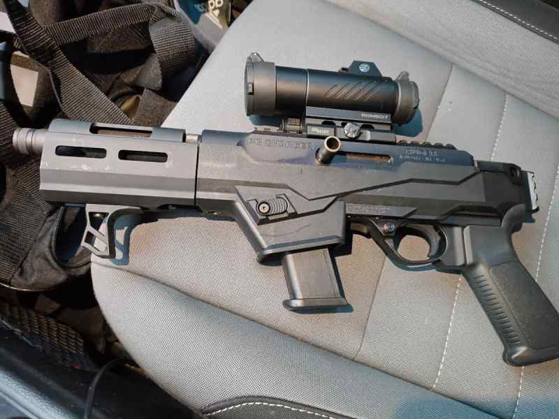 Ruger PC Charger 9mm with Sig Romeo 7 Red Dot