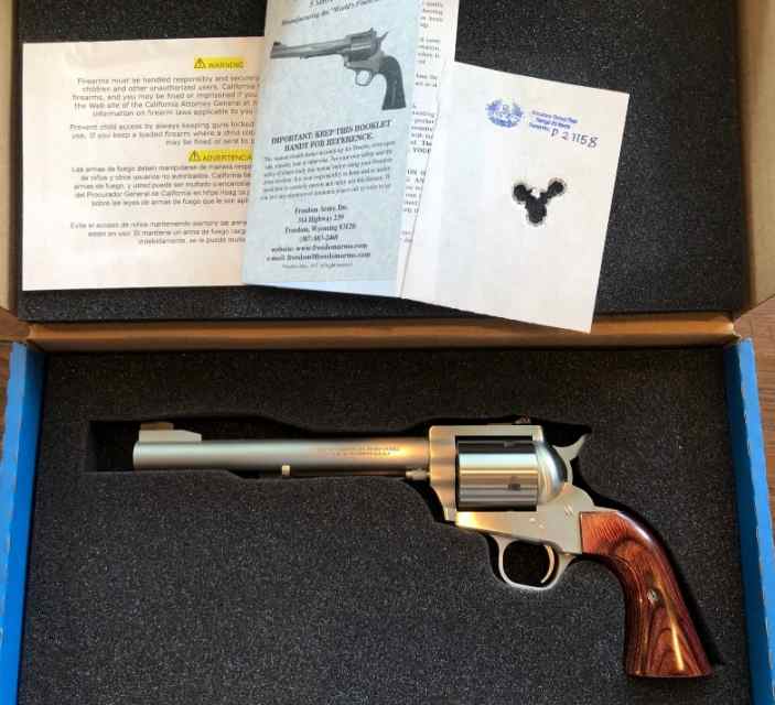 FREEDOM ARMS 83 PREMIER GRADE 454 CASULL 7 1/2&quot; bb