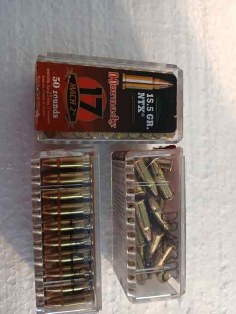 .17 Hornady Mach 2 NTX 15.5 GR 150 rounds