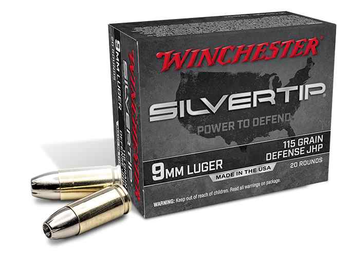 Winchester Silver tip DEFENSE HP 115 grn