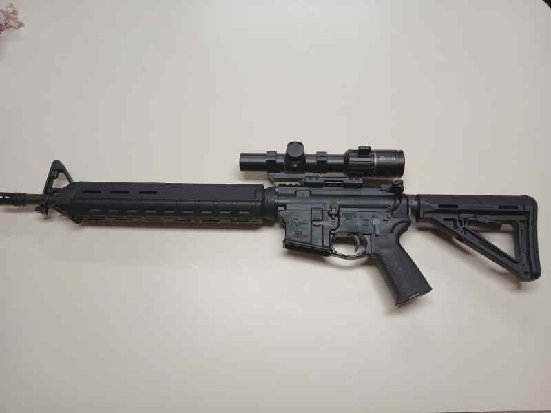 CMMG MK-4 Multi (AR15) with Burris RT6 1-6x