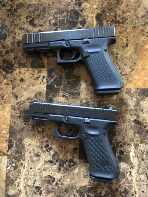 Glock 21 gen 5 mos and Glock 45