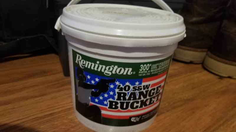 WWTT/WTS Remington UMC 40S&amp;W range bucket 303rnds