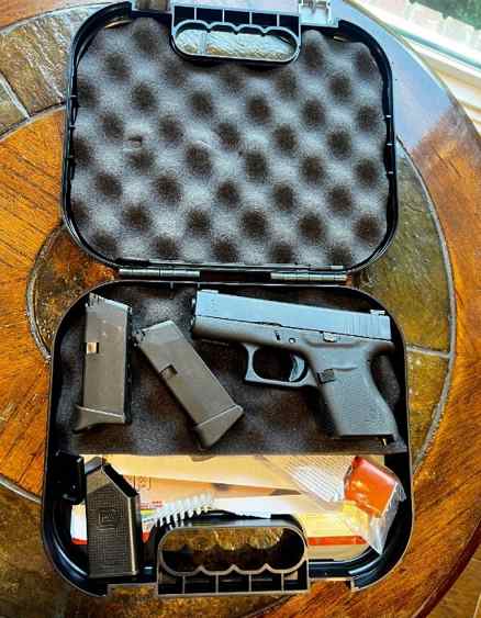 Glock 43 Original Box w/ Upgraded Sights  