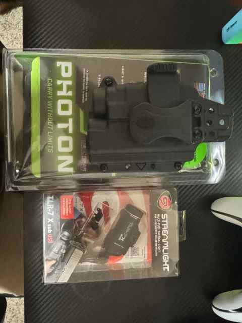 Glock 43x Tlr7, 2 Slides, holster