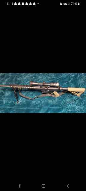 Psa Gen 2 6.5 creedmoor with redfield scope ar10