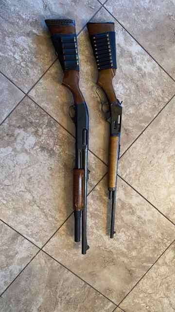 Glenfield Marlin 30-30 &amp; Remington 870 12 Ga 