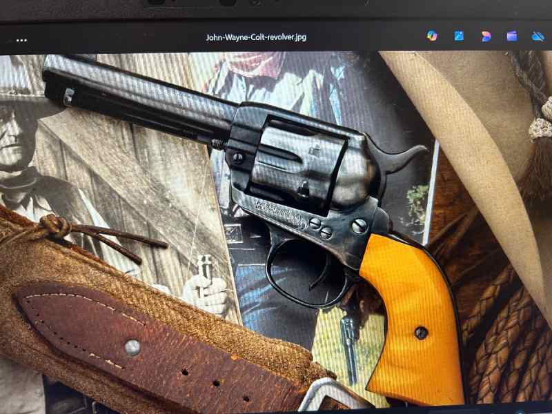 John Wayne single action grips set