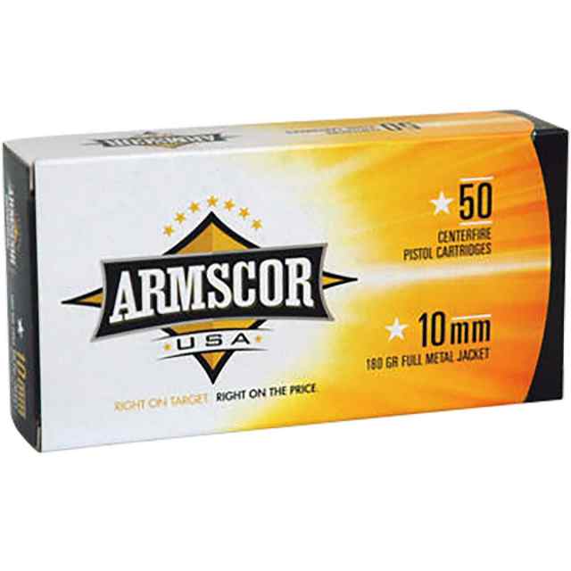 Armscor 10mm 180gr FMJ 50rd - See Link!