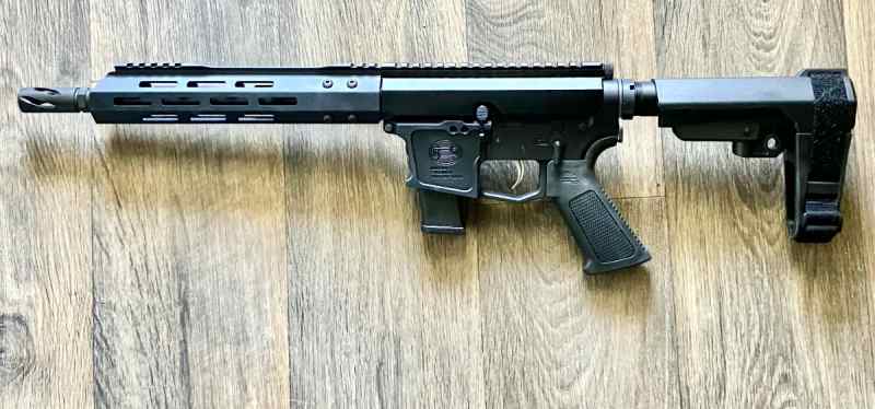 DBI/BCA 9mm AR Build Takes Glock Mags -Side Charge