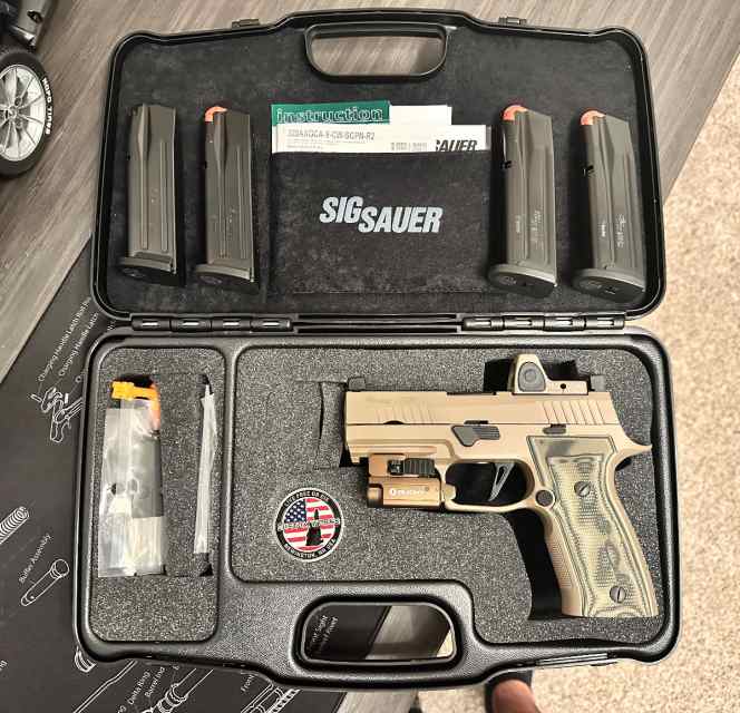 Sig Sauer p320 AXG Scorpion