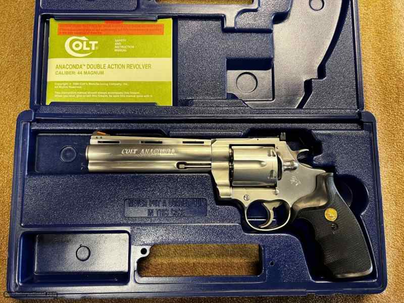 Colt Anaconda 6&quot; 44 1991 Mfg