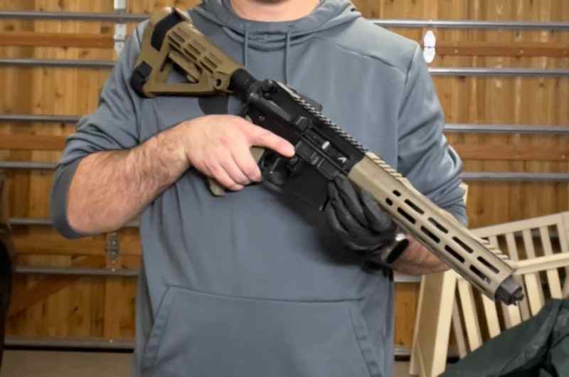 CUSTOM 300 BLACKOUT PISTOL 7in. W/16IN UPPER