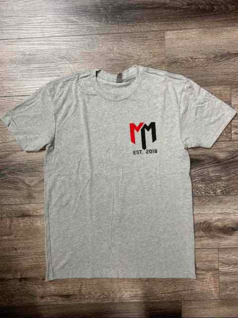 T-Shirt 60/40 Grey Size L - See Link!