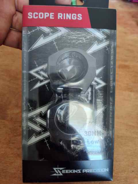 SEEKINS PRECISION SCOPE RINGS - NEW