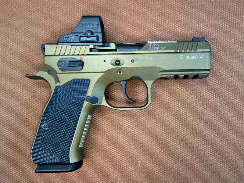 NEW IN BOX- CZ 75 Shadow 2 Compact - 9mm w/Holosun