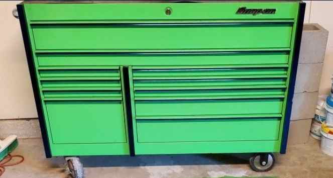 SNAP ON Master Series/ 9-drawer/ 2-bank/ Rolling C