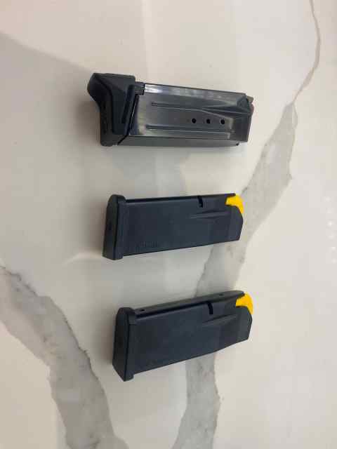 (2) Gx4 11 round magazines and (1) Ruger sec .380 