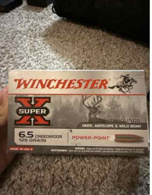 6.5 Creedmoor Winchester Deer Season Super X