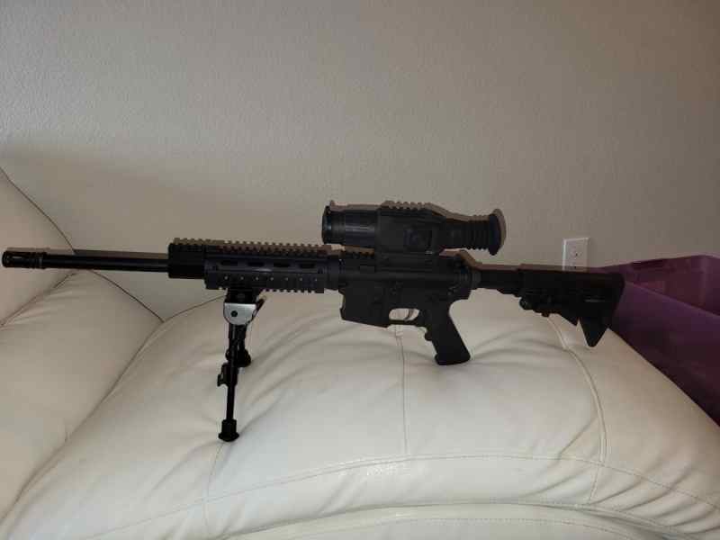 7.62X39 AR with NIGHT VISION SCOPE
