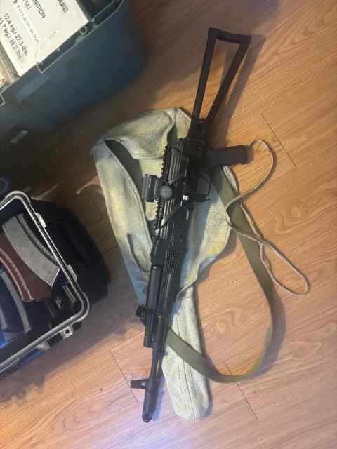 Bulgarian AK74 and Ammo