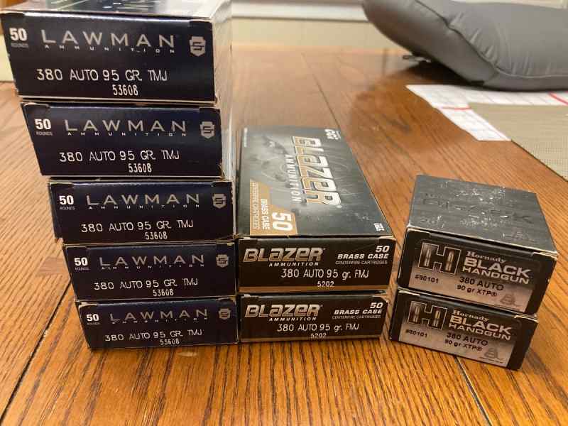 Price Correction:  .380 Ammo (390 rounds)