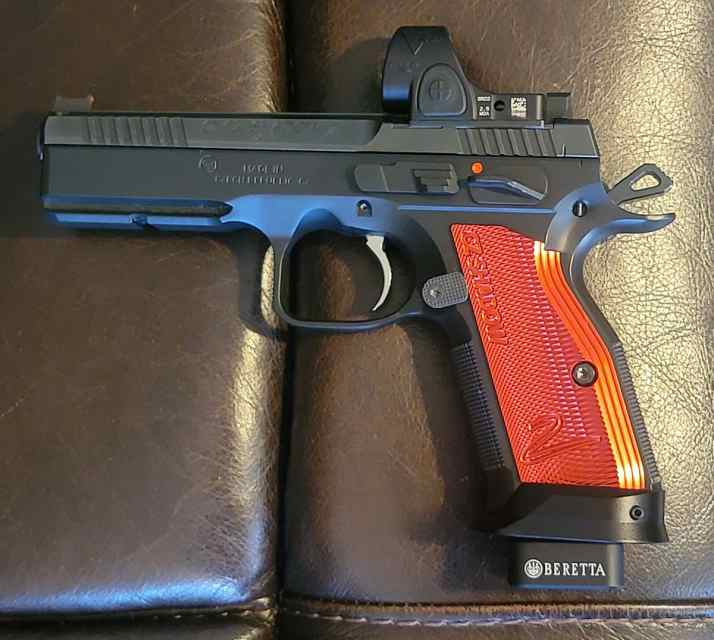 NEW CZ Shadow 2 Aluminum Magwell Black