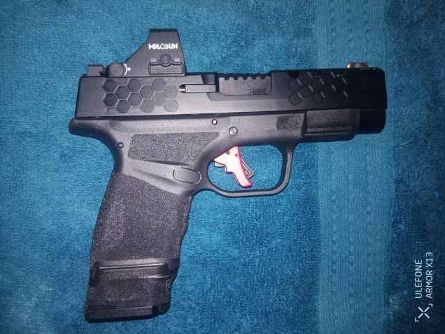 Hellcat 9mm fully modded