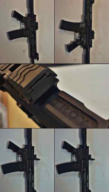 6” AR15 NEW, TROY UPPER 