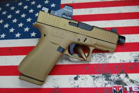 NEW IN BOX - Glock G43X MOS - 9mm - 3.4" - FDE