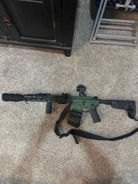 DDV11 M4 5.56 Green Cerakote