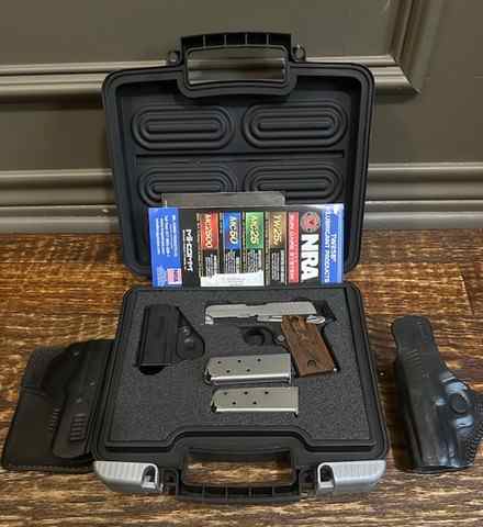 Sig P238 SAS with 3 holsters and ammo