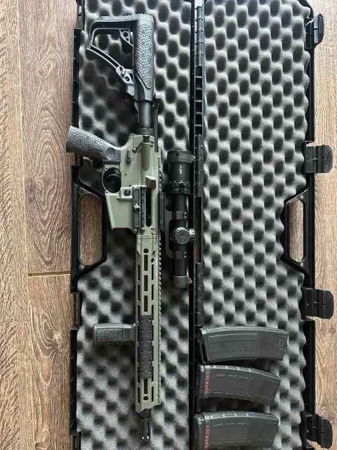 🔥 Daniel Defense DDM4 V7 SLW Deep Woods Green 
