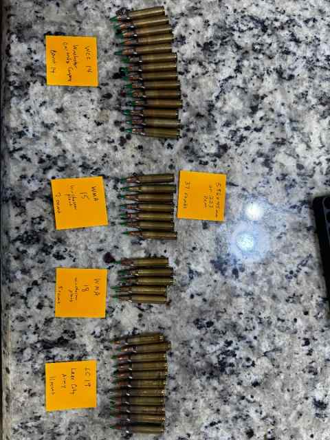 5.56 / .223 - loose 37 rounds 