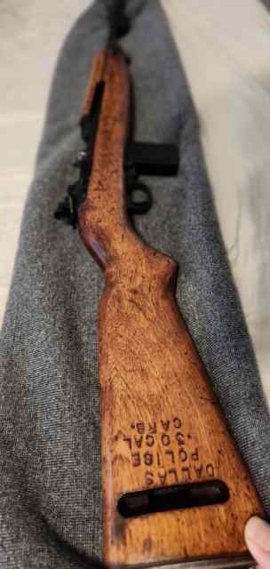 Dallas Police Marked - M1 Carbine .30 Carbine