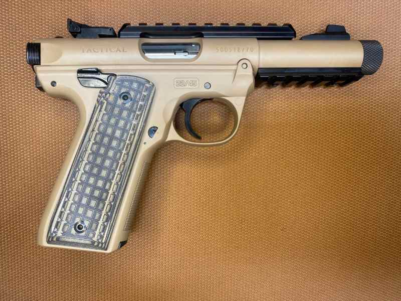 NEW IN BOX - Ruger Mark IV 22/45 Tactical-Dk Earth